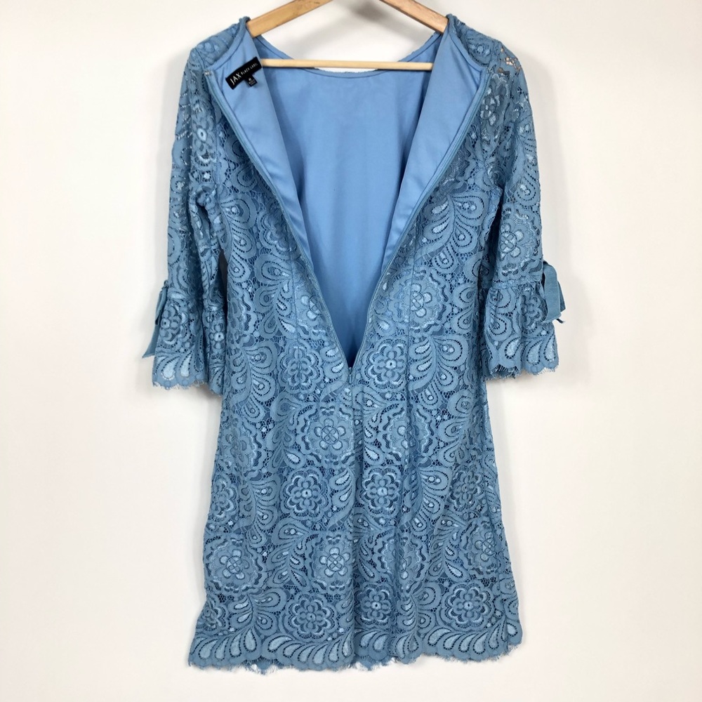 Blue Lace dress - Picture 6 of 7